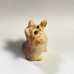 波斯貓雕像（長毛） 第4張的照片