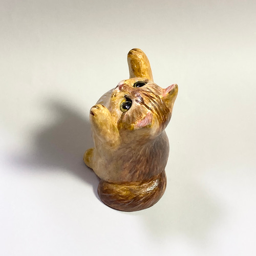 ペルシャ猫の置物 (長毛種) その他インテリア雑貨 猫ハウス 通販