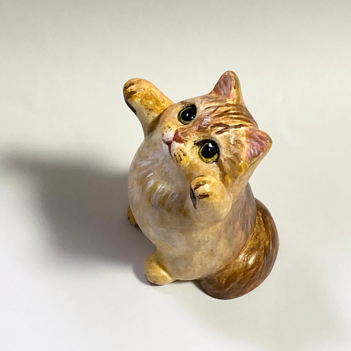 ペルシャ猫の置物 (長毛種) その他インテリア雑貨 猫ハウス 通販