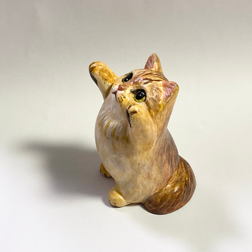 ペルシャ猫の置物 (長毛種) その他インテリア雑貨 猫ハウス 通販