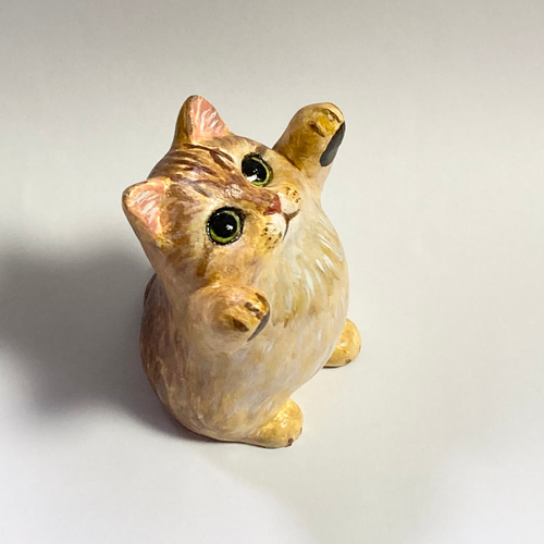 ペルシャ猫の置物 (長毛種) その他インテリア雑貨 猫ハウス 通販