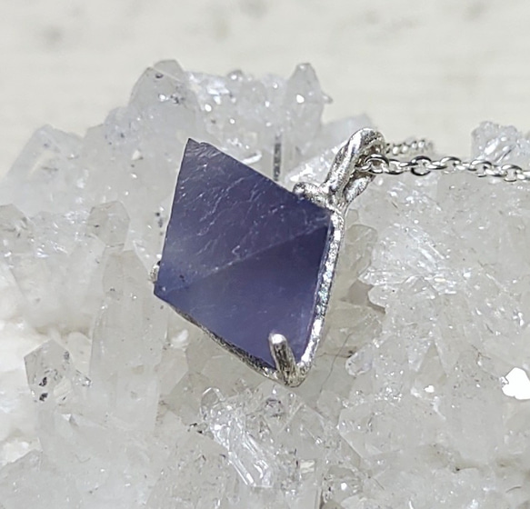 ブルーフローライト＊925 pendant ネックレス・ペンダント Roro 通販