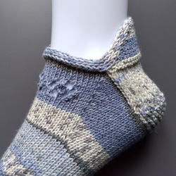 ショート丈ソックス【コットン混紡】＊洗濯機OK！ 4枚目の画像