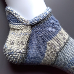 ショート丈ソックス【コットン混紡】＊洗濯機OK！ 6枚目の画像