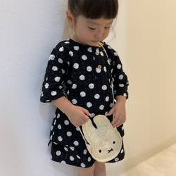 ハンドメイド【セットアップ3点】 ドットセットアップ 100サイズ 子供服 nine.j.y.k 通販 16066389