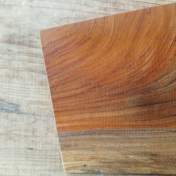 【木製看板製作】 一枚板 欅 20cm×33cm / 無垢 ５角 5枚目の画像