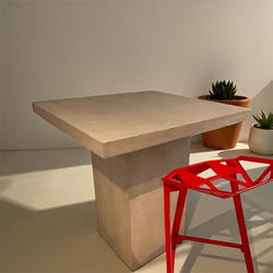 SQUARE（モルタルテーブル） ダイニングテーブル tumugu-kobo 通販