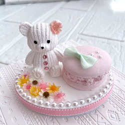 桃色ドレスのアロマストーンサシェ ディフューザー・アロマポット