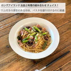 窯元ロングアイランドオリジナル プレート 21cm スープ皿 カレー パスタ 食器 9color /r158 9枚目の画像