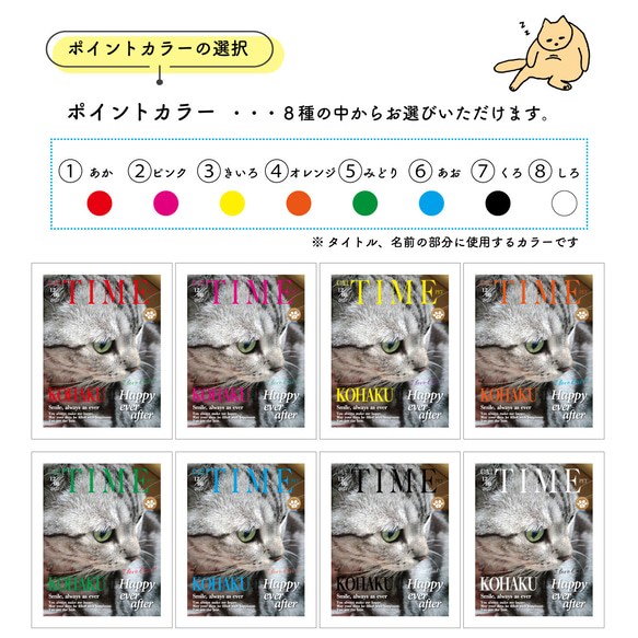 うちのCat　オーダーメイドポスター（インテリア雑誌風） 業務用印刷機/高画質仕上がり　メール便対応 /猫 3枚目の画像