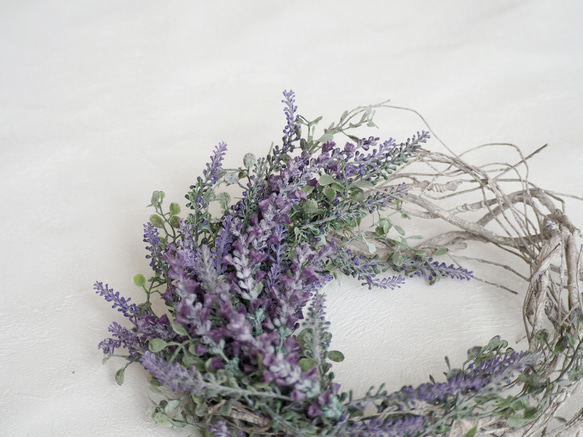 Vine Wreath / Lavender 10枚目の画像