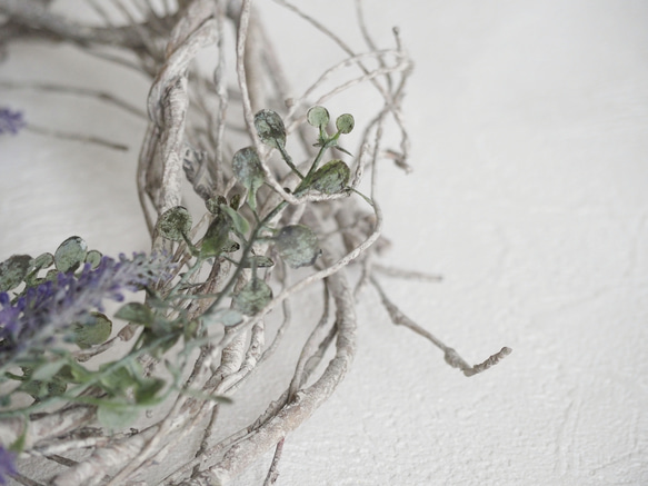 Vine Wreath / Lavender 3枚目の画像