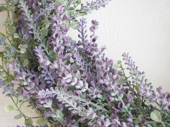 Vine Wreath / Lavender 4枚目の画像