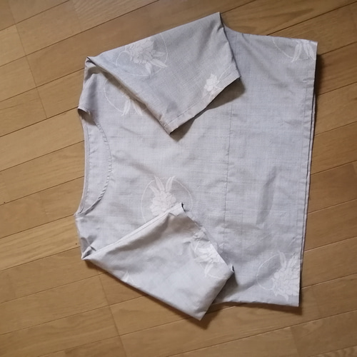 NONA★ 【爽やか ♪を着る】 ブラウス　白　着物　リメイク NONA☆ 【爽やか ♪を着る】 ブラウス 白 着物 リメイク