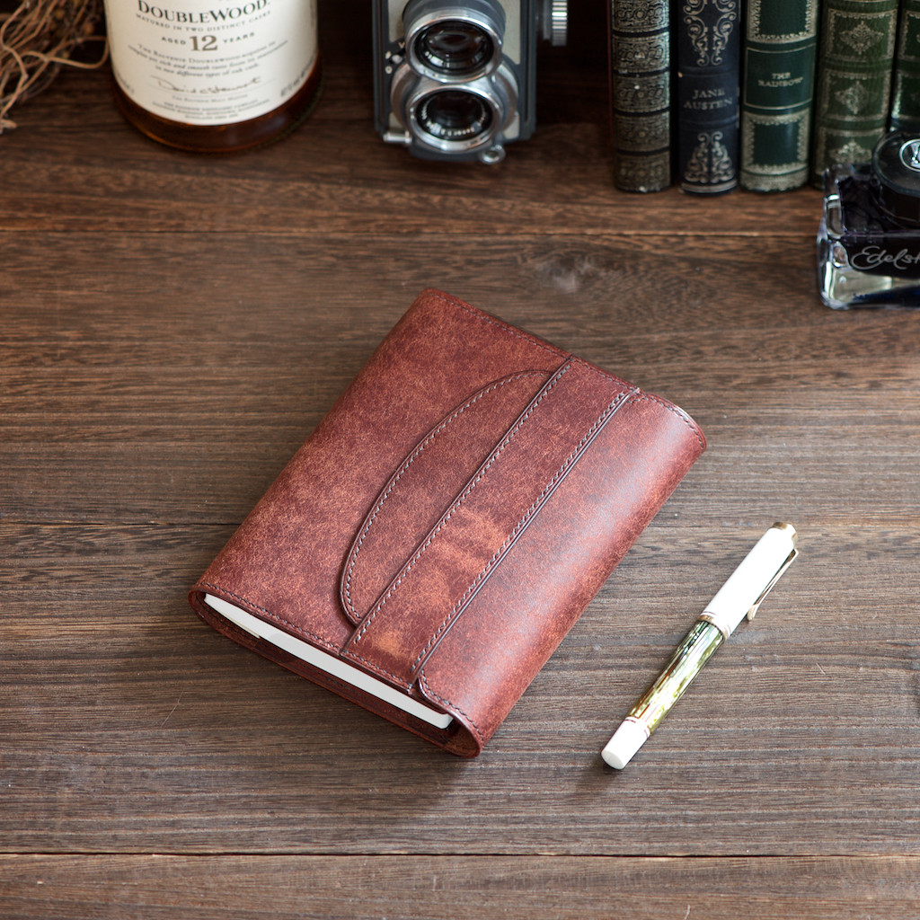 A6ノート レザーカバー カラーオーダー