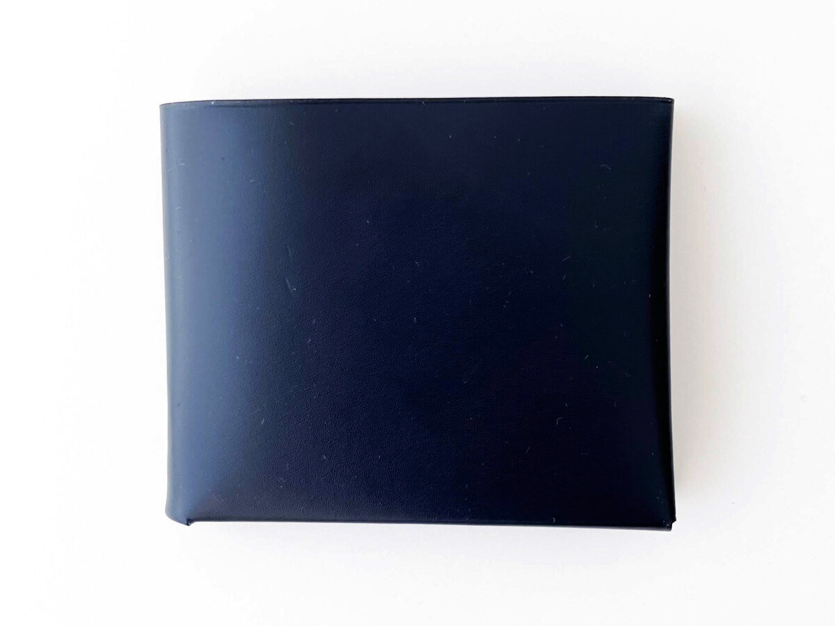 ［キップレザー]　ORIGAMI 二つ折り財布 [ESP-6657]ネイビー 17,666円