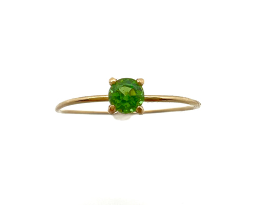 TASAKI ツァポライト リング グリーングロッシュラーガーネット
