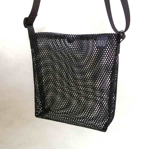 All My Homies メッシュポーチ/サコッシュ ブラック All My Homies メッシュポーチ/サコッシュ ブラック サコッシュ