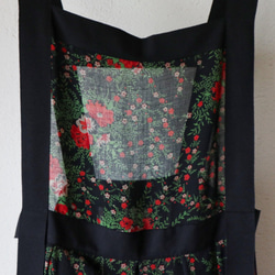 floral sheer apron 11枚目の画像