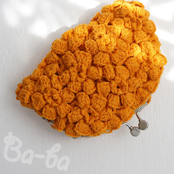 Ba-ba handmade Poppy puff knitting pouch  No.C1465 第1張的照片