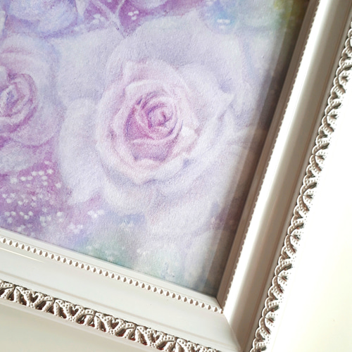 薔薇」パステル画 パステルアート ヒーリングアート イラスト
