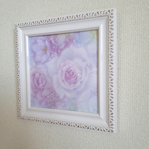 薔薇」パステル画 パステルアート ヒーリングアート イラスト