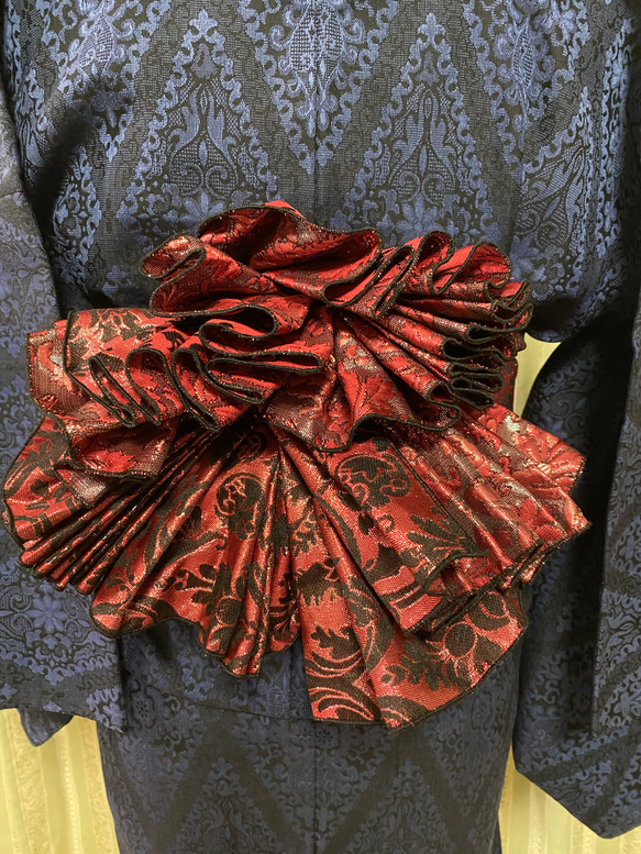 オトナの兵児帯　膨れジャガード織り 0e28cb10490c74eecf805be0d15fb7