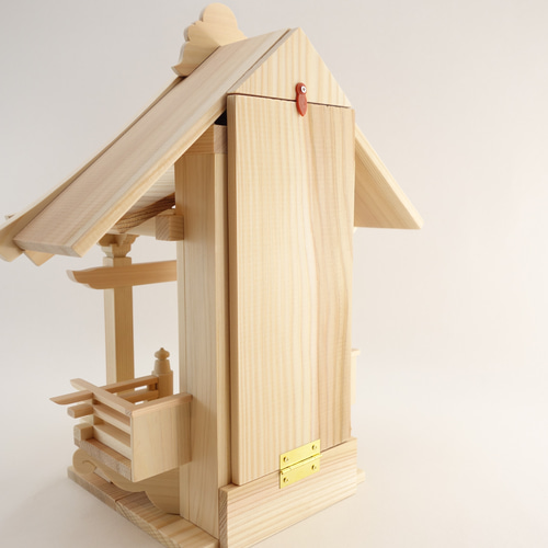 神棚《切妻一社宮》神具7点セット 極小 神棚 モダン コンパクト 神棚《切妻一社宮》神具7点セット 極小 神棚 モダン コンパクト