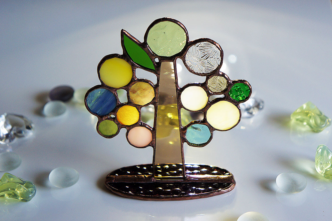 ステンドグラス カラフル ステンドランプ バード S ステンドガラス ランプ ステンドグラス