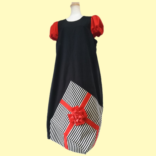 プレゼントボックスワンピース ワンピース ヌノモリコトノハ 通販