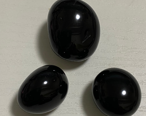 ★特別ご奉仕★強力な邪気払いの石♠︎【山東省産モリオン『黒水晶』タンブル】❤️ 4c1218ac7c4612fc7eeec349bd5270