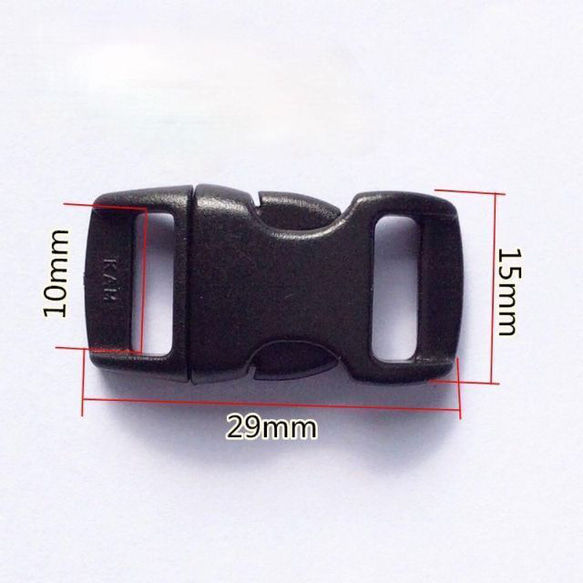 高品質　パラコード　4mm 7芯　6m 3本セット　くすみパステル　光沢　3色 7枚目の画像