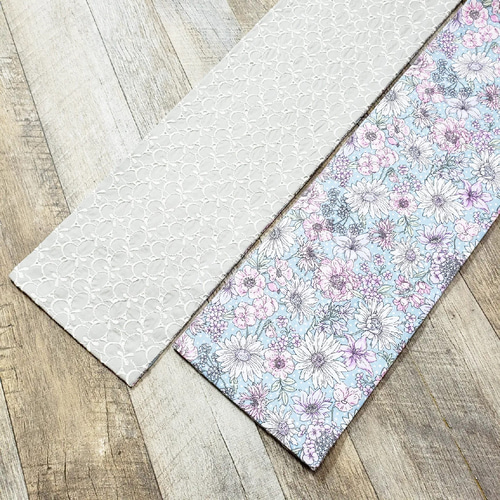 エッセンシャルコンフォート ☆美品 半巾帯 ハンドメイド レース