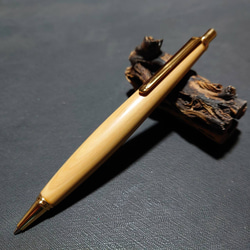 受注製作】プラチナ万年筆＃3776 センチュリー用銘木軸 花梨瘤材 ペン