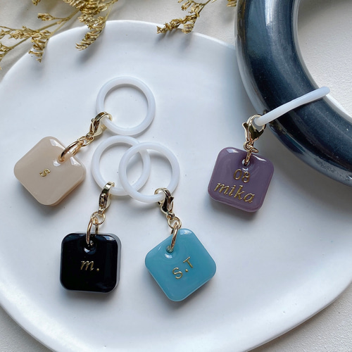 名入れ】アンブレラマーカー / 傘マーカー チャーム キーホルダー キー