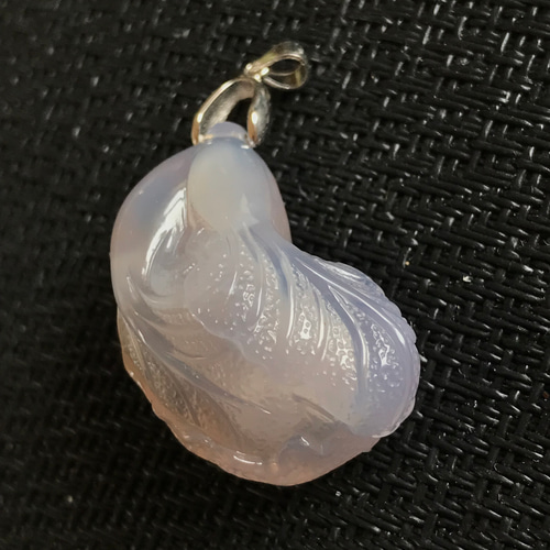 ゴビ石−1126 ゴビ瑪瑙 彫刻 白菜 その他置物 KIKI 通販｜Creema 