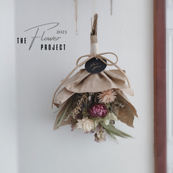 ねずみ ミニチュア オブジェ 置物 粘土 ドライフラワー 立体