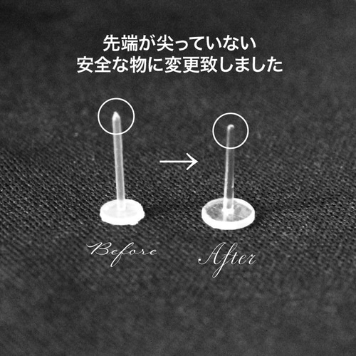 ♡送料無料♡ 5㎜ カラフルミニ×シルバーピアス/イヤリング ステンレス 