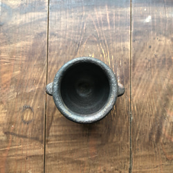 陶器 耳付き壺 小壺 5枚目の画像
