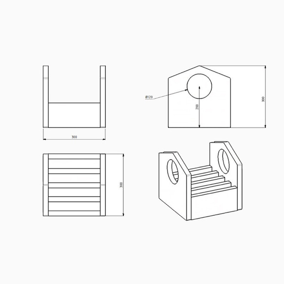 絵本収納ケース 絵本箱 収納箱 福利厚生ギフト作成 木製グッズ 木製ギフト オーダーメイド インテリア 木製雑貨 木工 2枚目の画像