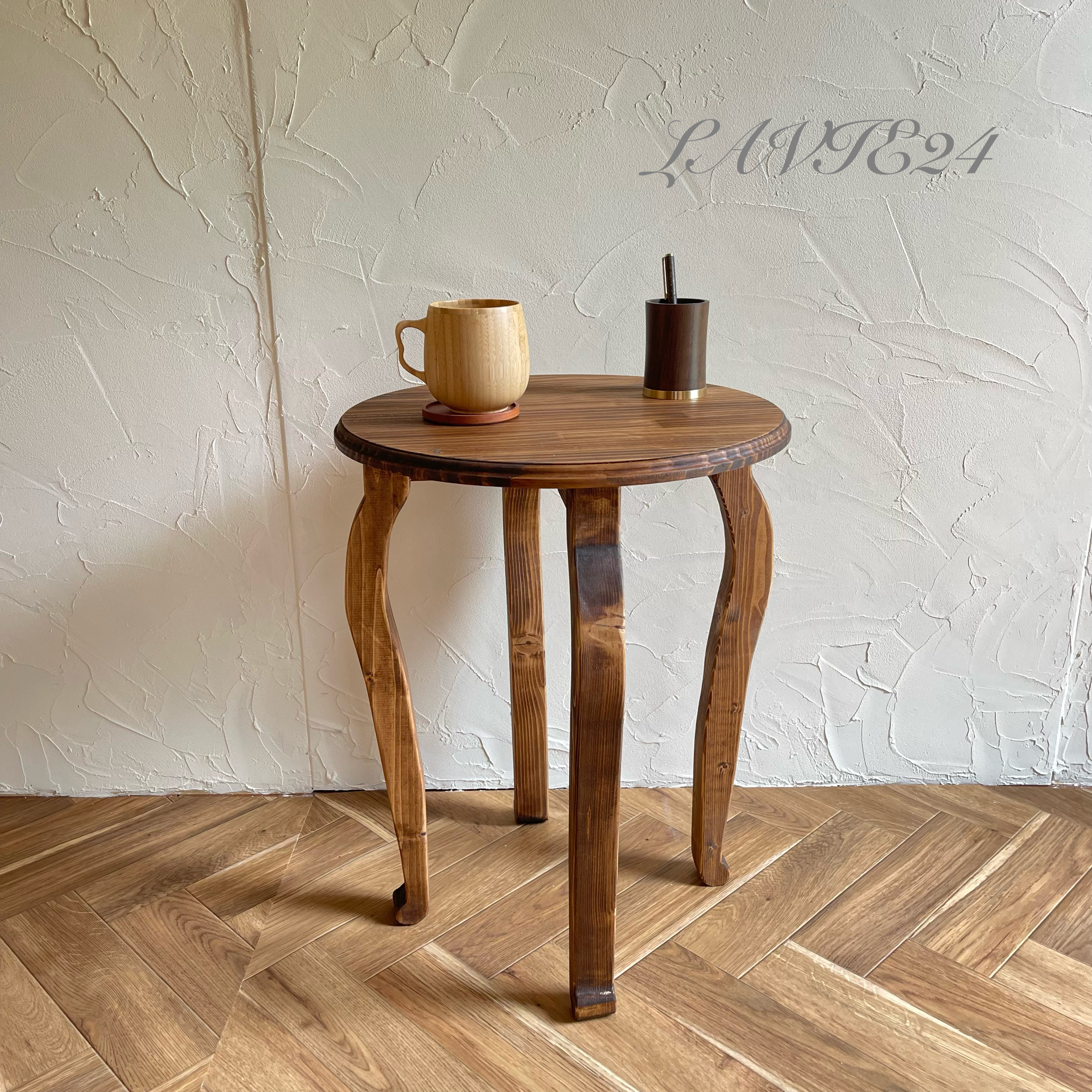 【サイズ変更 可】英国 デザイン ハイスツール /椅子 サイドテーブル
