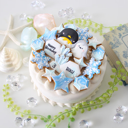アザラシ　【アイシングクッキー】　オーダー　子供向け　誕生日　人気　かわいい　海 8枚目の画像
