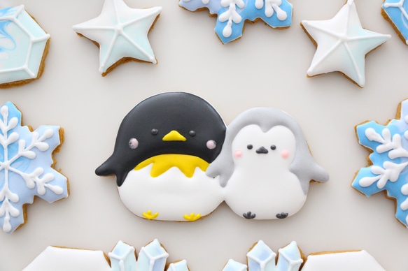 アザラシ　【アイシングクッキー】　オーダー　子供向け　誕生日　人気　かわいい　海 11枚目の画像