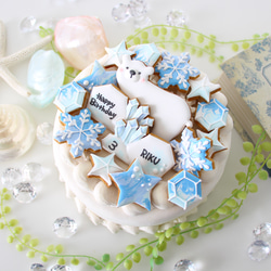 アザラシ　【アイシングクッキー】　オーダー　子供向け　誕生日　人気　かわいい　海 5枚目の画像