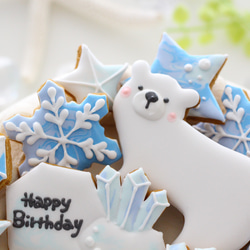 アザラシ　【アイシングクッキー】　オーダー　子供向け　誕生日　人気　かわいい　海 7枚目の画像