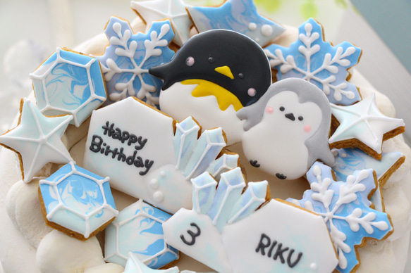 【カワウソ】　アイシングクッキー　誕生日　ケーキトッパー　デコレーション　動物　 14枚目の画像