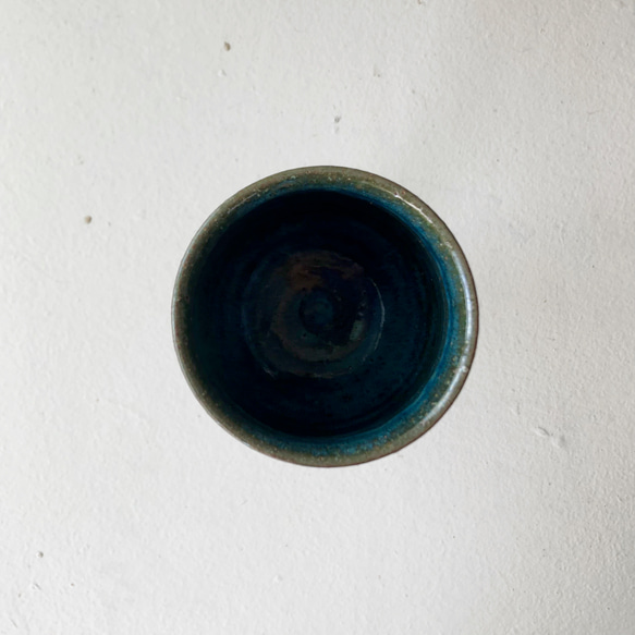 青釉ワインカップ 3枚目の画像