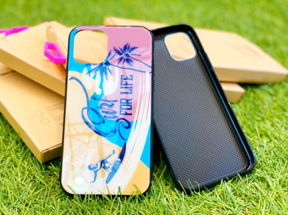 【送料無料】OKINAWA片面 Surf for Life　沖縄 iPhoneケース・スマホカバー 1枚目の画像