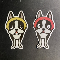 ボストンテリア ビンタン★モルトさん専用イラストステッカー 楽天市場】犬 ステッカー ボストンテリア グッズ 雑貨 シール 車