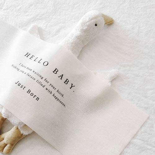 ハローベイビータペストリー　完成品 Hello Baby Tapestry | ニューボーンフォト | タペストリー